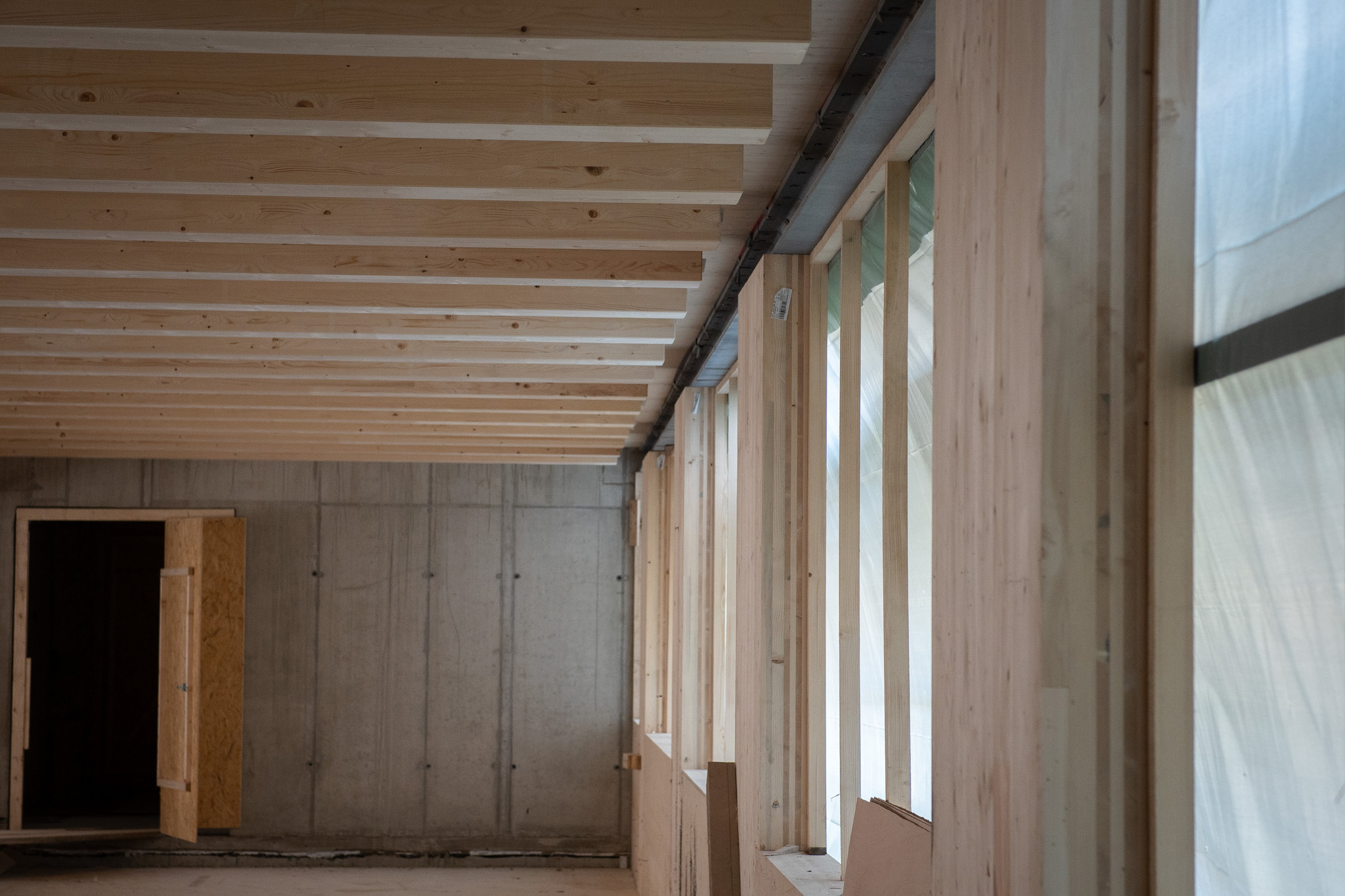 Ein Haus aus Holz